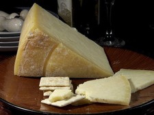 Lancashire cheese wedge